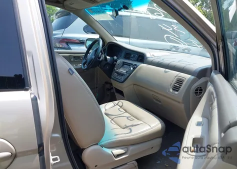 2002 Honda Odyssey Ex-L из США, поврежденный, VIN 5FNRL18742B016602